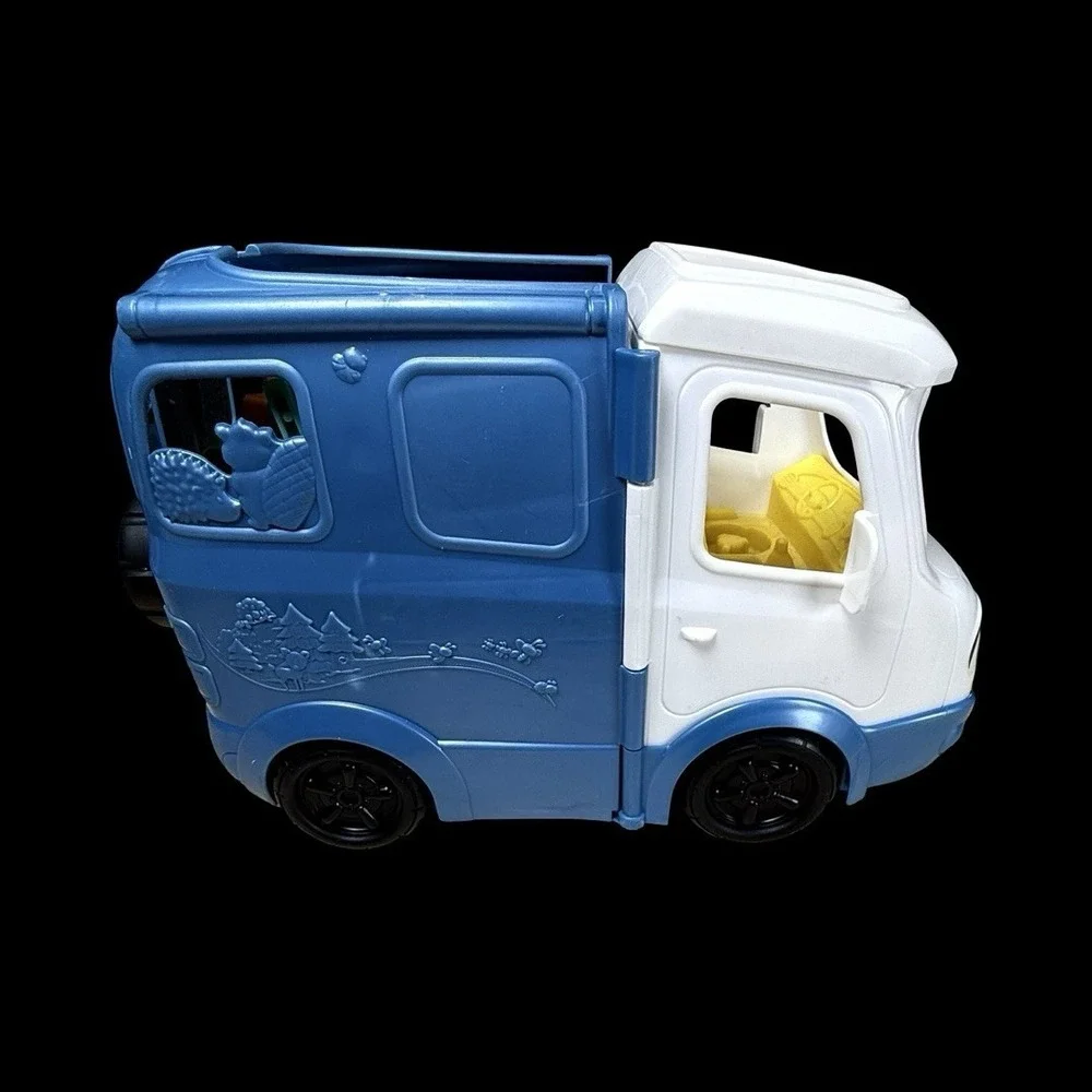 Fisher Price Little People Camping Camper Van RV Works INCOMPLETE‎